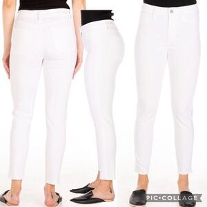 Articles of Society White Skinny Casual Pocket Stretch Jeans Size 27
